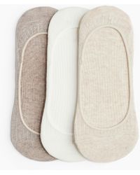 H&M - 3er-Pack Weit ausgeschnittene Socken - Lyst