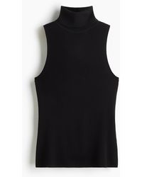 H&M - Wolltop mit Rollkragen - Lyst
