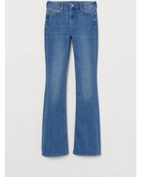mini flare regular waist h&m