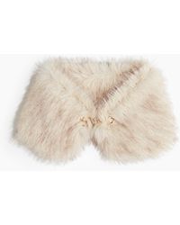H&M - Col duveteux - Lyst