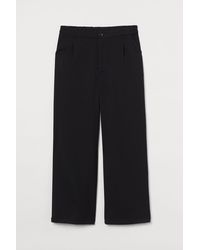 Damen Bekleidung Hosen und Chinos Capri Hosen und cropped Hosen H&M Elegante Hose in Schwarz 