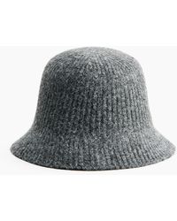 H&M - Bucket Hat in Rippstrick - Lyst