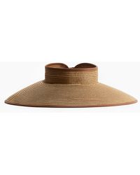H&M - Sonnenschild aus Stroh - Lyst