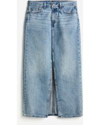 H&M - Ankle Column Skirt - Lyst
