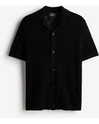 H&M - Freizeithemd im Häkellook Regular Fit - Lyst