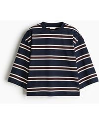H&M - Baumwollshirt in Loose Fit - Lyst