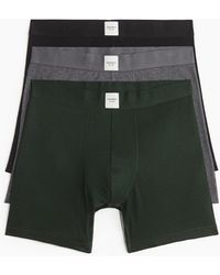 H&M - Set Van 3 Mid-trunks Met Lycra® - Lyst