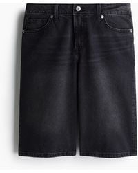 H&M - Bermuda Regular Denim Short - Lyst