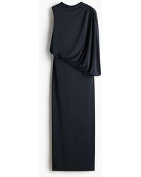 H&M - Robe Maxi À Effet Drapé - Lyst
