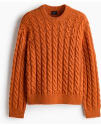 H&M - Gebreide Kabeltrui - Lyst