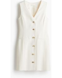 H&M - Waistcoat dress - Lyst