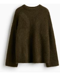 H&M - Pull Oversize En Mohair Mélangé - Lyst
