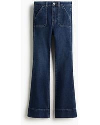 H&M - Flared High Jeans - Lyst