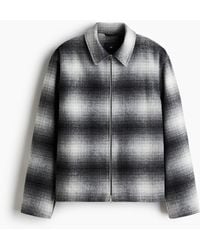 H&M - Overshirt aus Wollmix in Regular Fit - Lyst