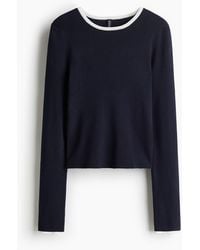 H&M - Pull À Manches Longues - Lyst