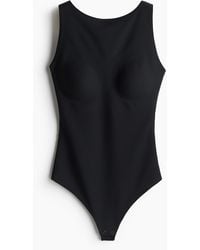 H&M - Stringbody Van Microvezel - Lyst