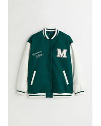 H&M Baseball Jacket - Green