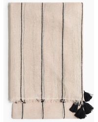 H&M - Leinenschal - Lyst