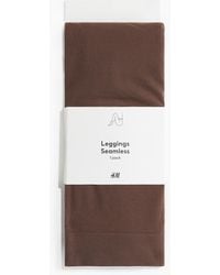 H&M - Seamless Leggings - Lyst