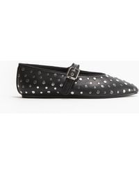 H&M - Ballerinas im Mary-Jane-Stil mit Nieten - Lyst