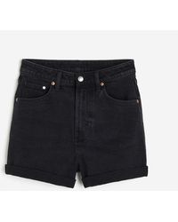 H&M - Mom Ultra High Denim Short - Lyst