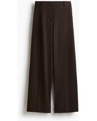 H&M - Elegante Hose mit weitem Bein - Lyst
