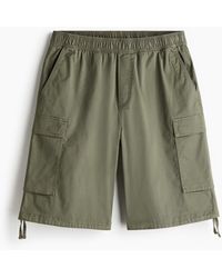 H&M - Cargoshorts aus Twill in Loose Fit - Lyst