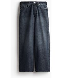H&M - Baggy Wide Low Jeans - Lyst