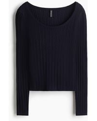 H&M - Gebreide Kabeltrui - Lyst
