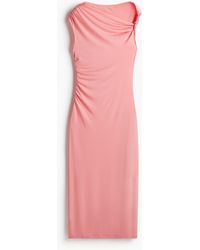 H&M - One-Shoulder-Kleid mit Twistdetail - Lyst