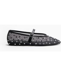 H&M - Ballerinas mit Strasssteinen - Lyst