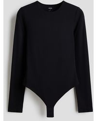 H&M - Sculpting Tangabody mit Langarm - Lyst