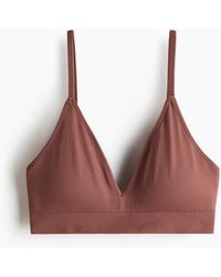 H&M - Seamless Padded Soft-bh - Lyst