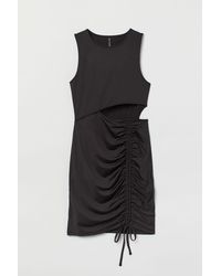 H&M Drawstring Dress - Black