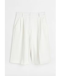 H&M Bermuda Shorts - White