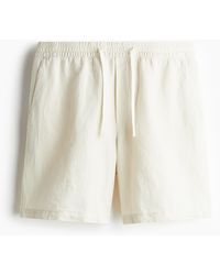 H&M - Shorts aus Leinenmix in Relaxed Fit - Lyst