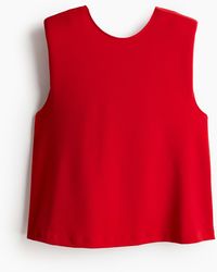 H&M - Tanktop zum Binden - Lyst