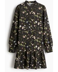 H&M - Robe En Viscose À Motif - Lyst