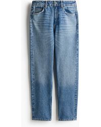 H&M - Mom High Waist Ankle Jeans - Lyst
