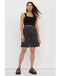 h&m knee length shorts