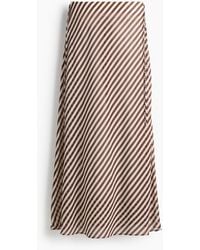 H&M - Chiffon Maxirok - Lyst