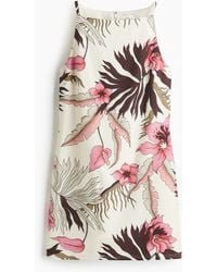 H&M - Trägerkleid aus Leinenmix - Lyst