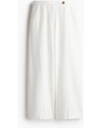 H&M - Elegante Hose aus Leinenmix - Lyst