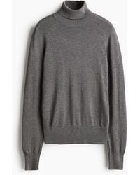 H&M - Pull col roulé - Lyst