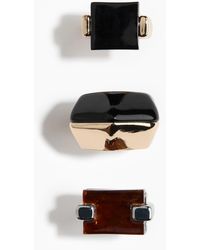 H&M - 3er-Pack Statement-Ringe - Lyst