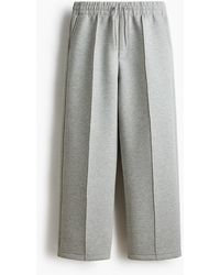H&M - Dressed joggers - Lyst