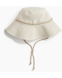 H&M - Bucket Hat mit Kinnband - Lyst
