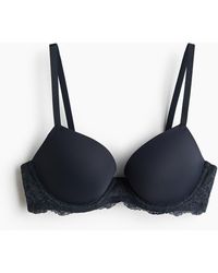 H&M - Push-up Bh Van Microvezel - Lyst
