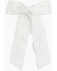 H&M - Barrette Avec Naud En Broderie Anglaise - Lyst