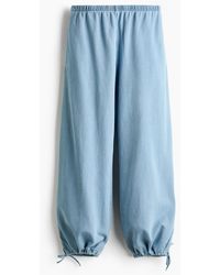 H&M - Denim Ballonbroek - Lyst